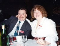 Attendees at the Club's celebration of 10 years of service (1994)